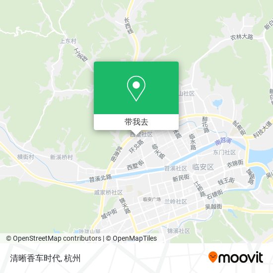 清晰香车时代地图