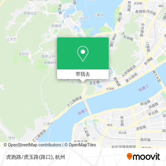 虎跑路/虎玉路(路口)地图