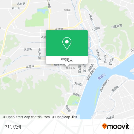 71°地图