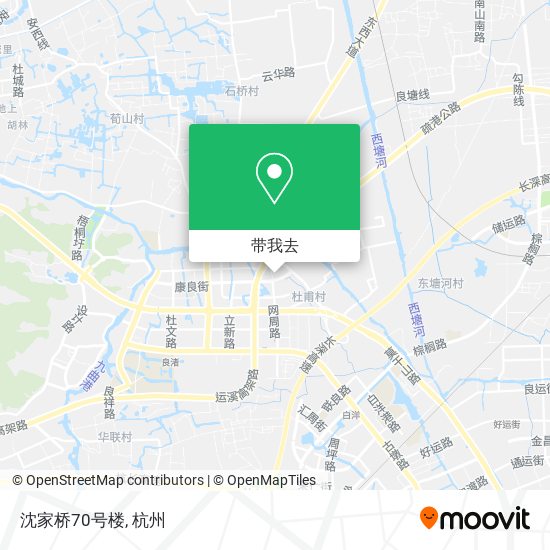 沈家桥70号楼地图