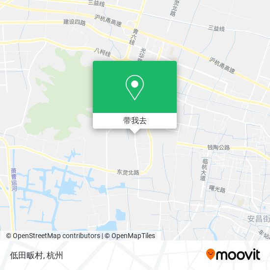 低田畈村地图