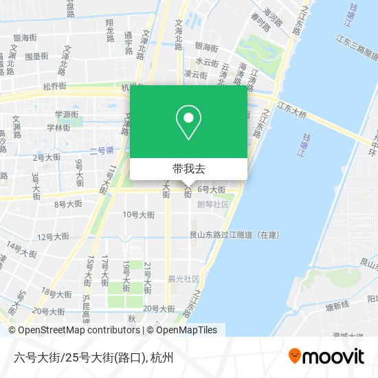 六号大街/25号大街(路口)地图