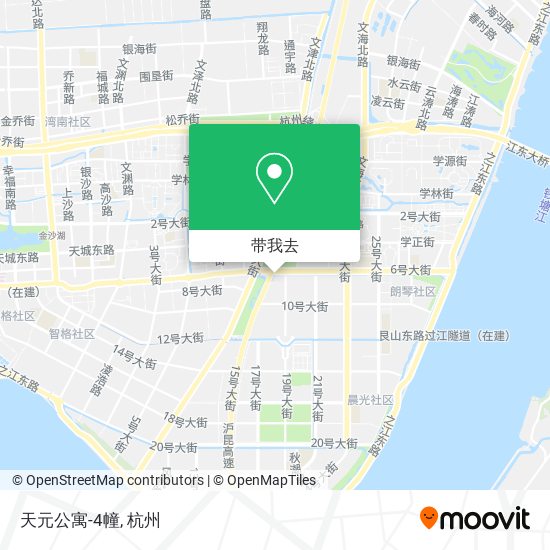 天元公寓-4幢地图