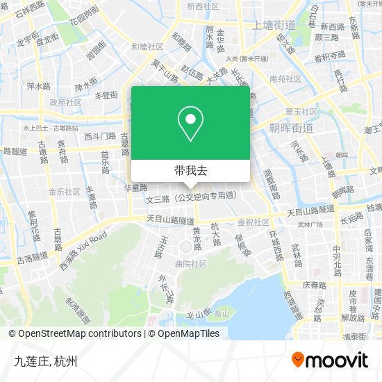 九莲庄地图