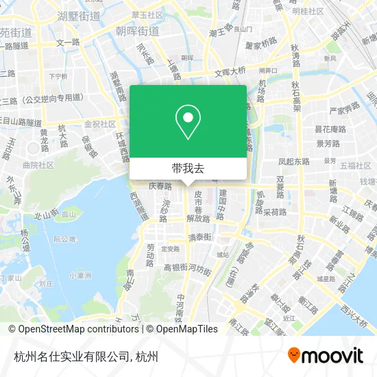 杭州名仕实业有限公司地图