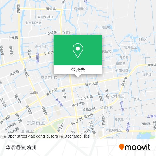 华语通信地图