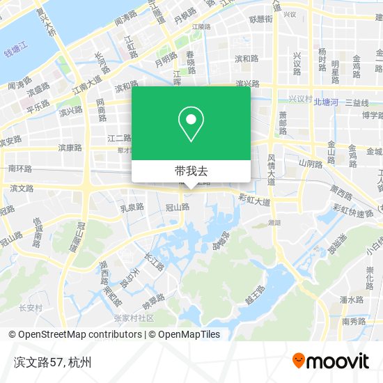 滨文路57地图