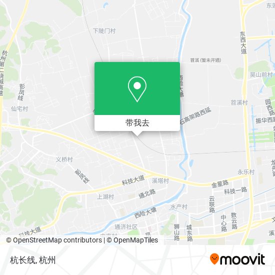 杭长线地图