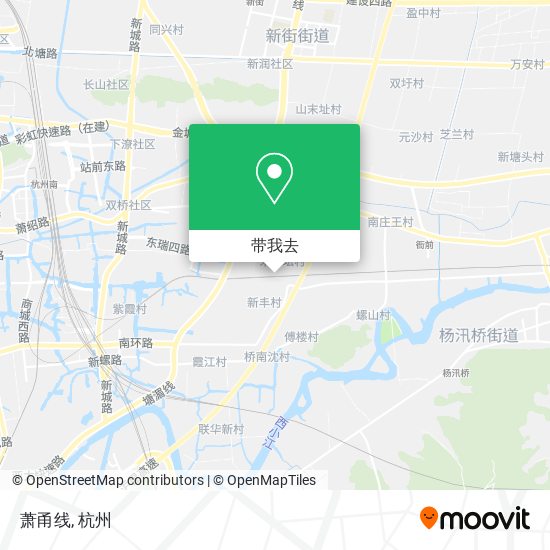 萧甬线地图
