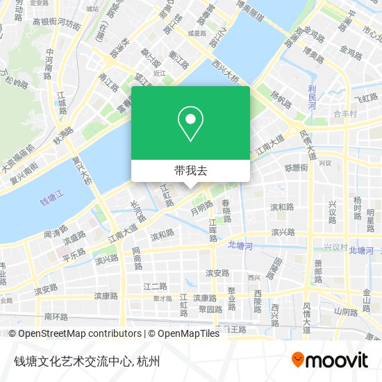 钱塘文化艺术交流中心地图
