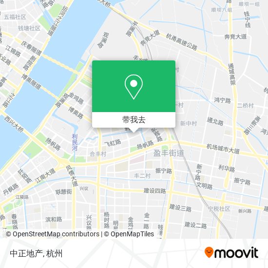 中正地产地图