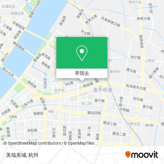 美哉美城地图