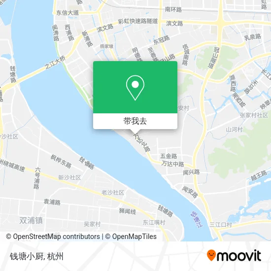 钱塘小厨地图