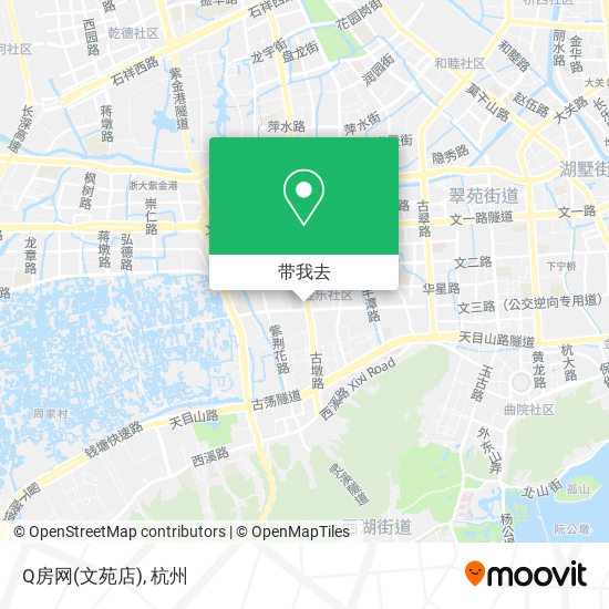Q房网(文苑店)地图