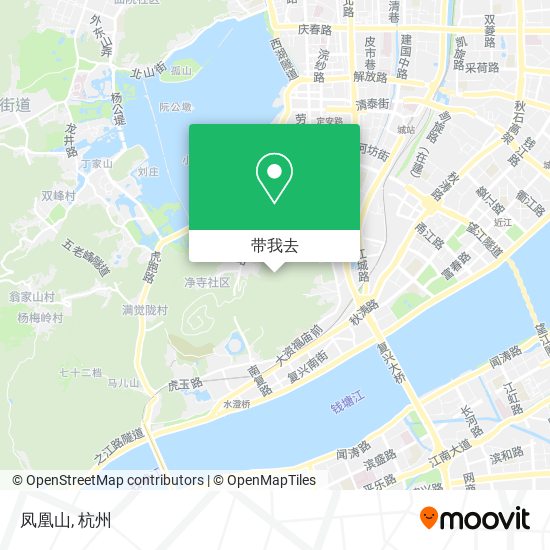 凤凰山地图