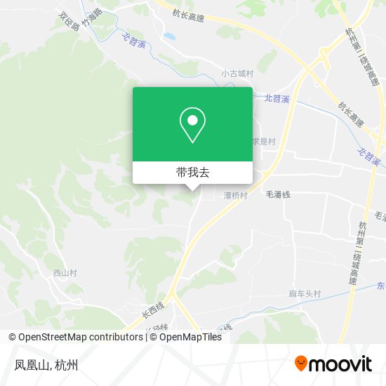 凤凰山地图