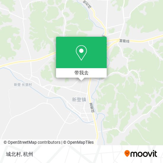 城北村地图