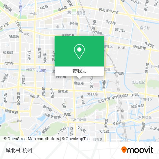 城北村地图