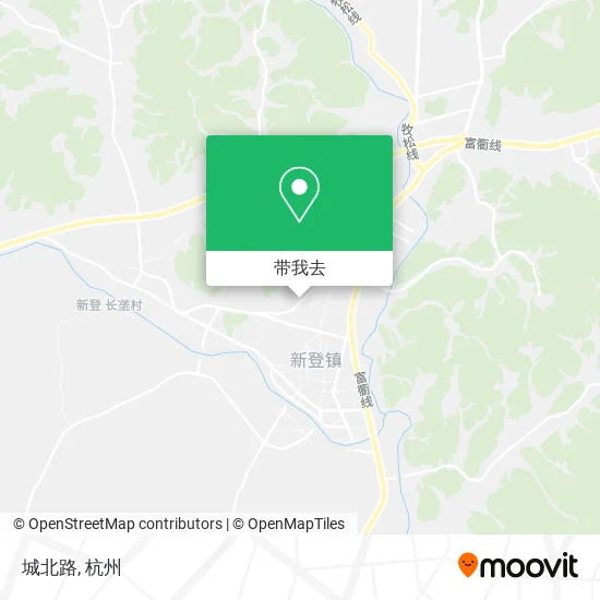 城北路地图
