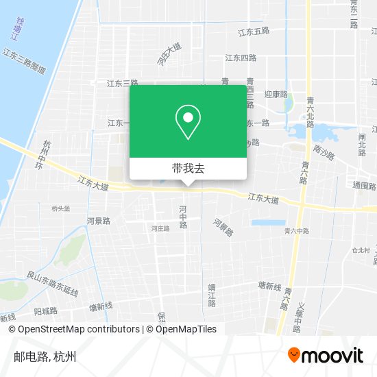 邮电路地图