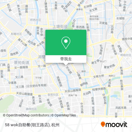 58 wok自助餐(朝王路店)地图
