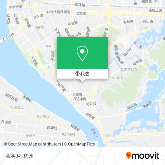 樟树村地图
