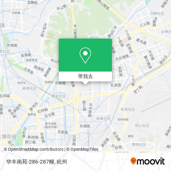 华丰南苑-286-287幢地图