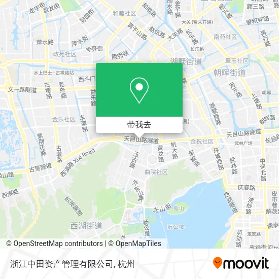 浙江中田资产管理有限公司地图