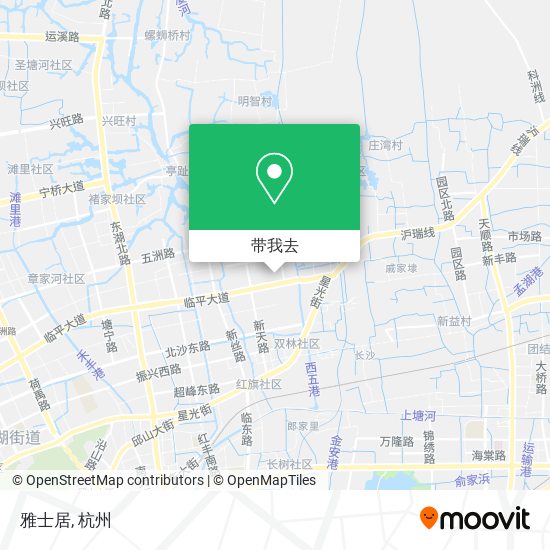 雅士居地图