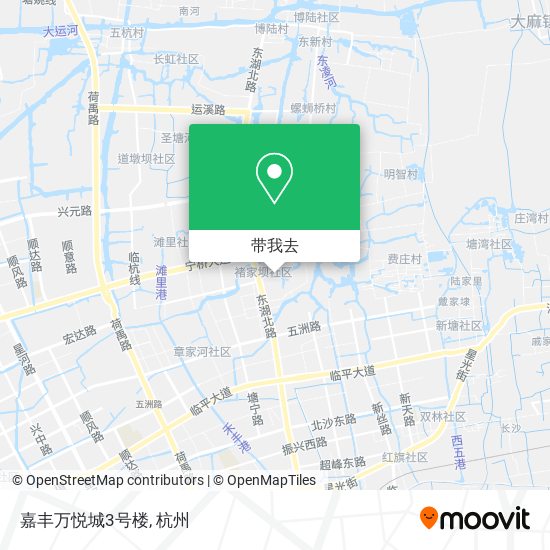 嘉丰万悦城3号楼地图
