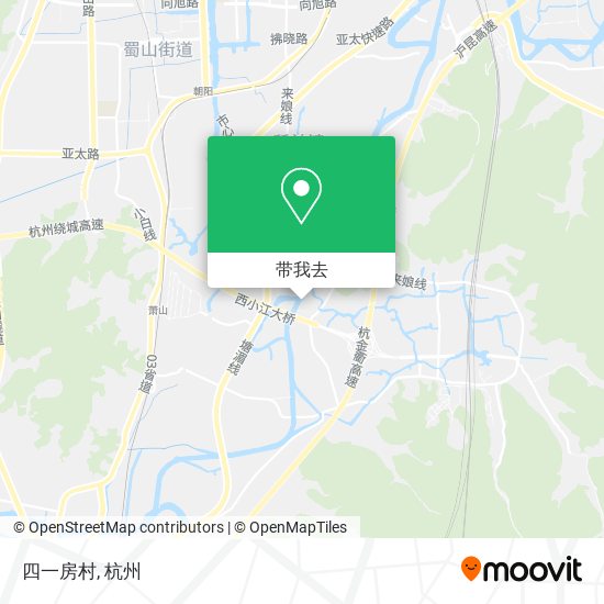 四一房村地图