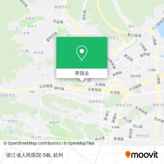 浙江省人民医院-5栋地图