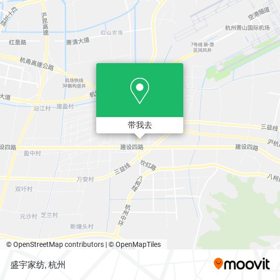 盛宇家纺地图