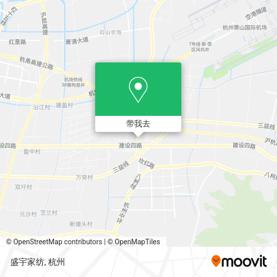 盛宇家纺地图