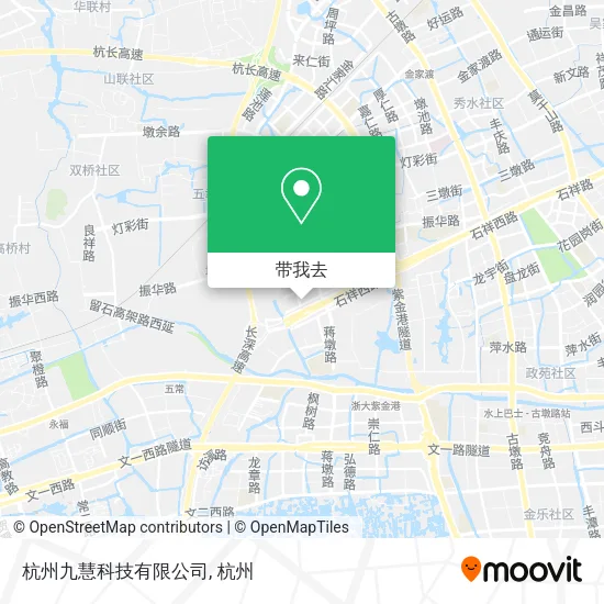 杭州九慧科技有限公司地图