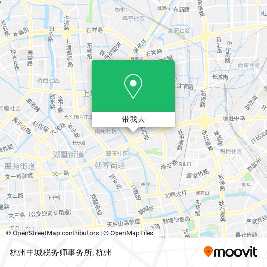 杭州中城税务师事务所地图