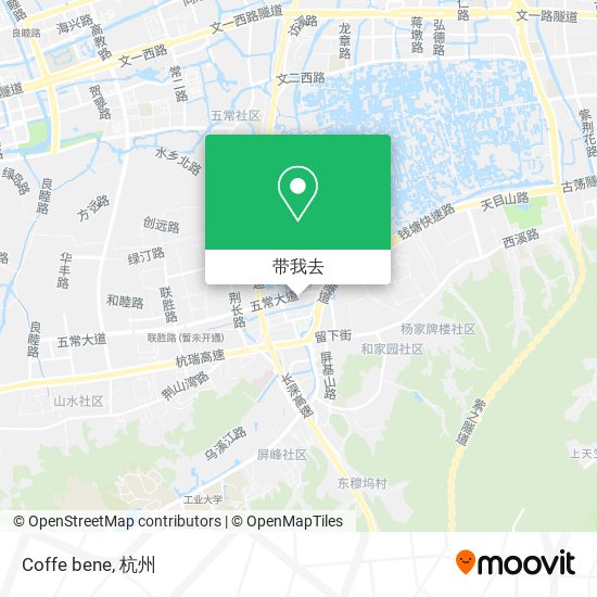 Coffe bene地图