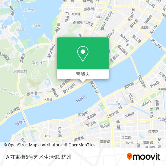 ART東街6号艺术生活馆地图