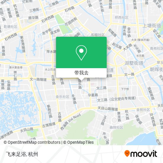 飞来足浴地图