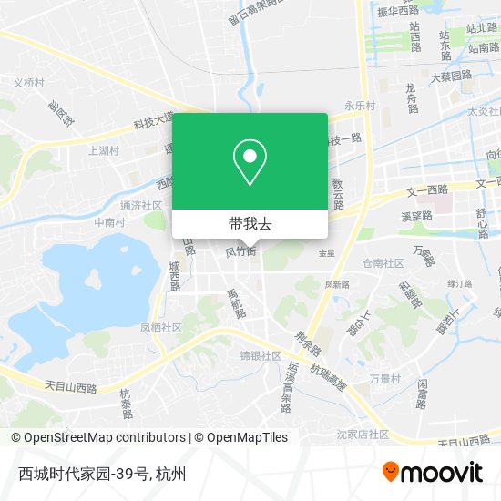 西城时代家园-39号地图