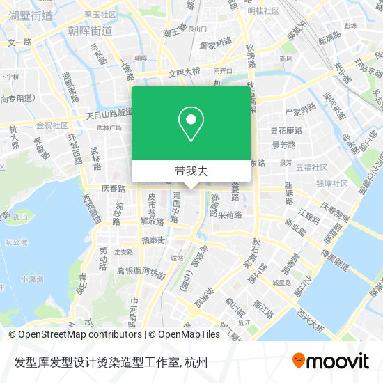 发型库发型设计烫染造型工作室地图
