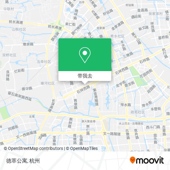 德萃公寓地图