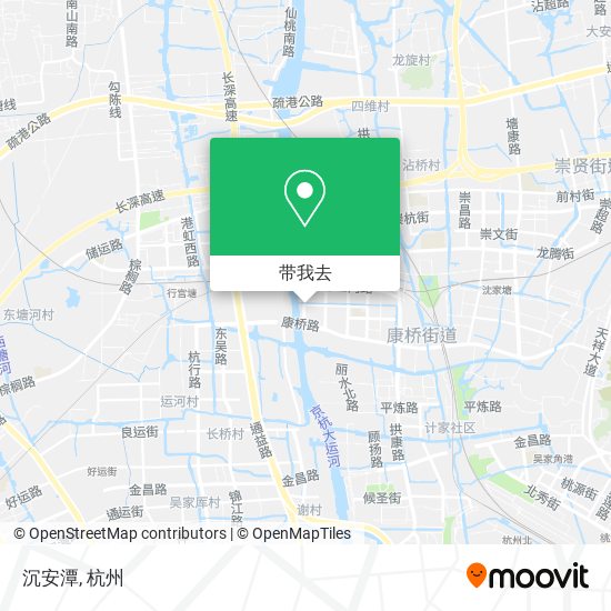 沉安潭地图