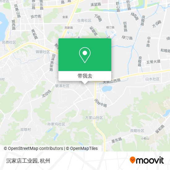 沉家店工业园地图