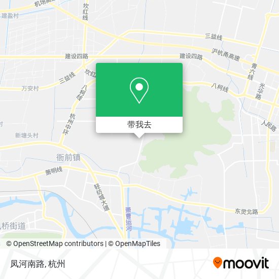 凤河南路地图