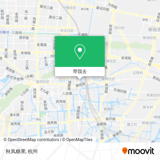 秋凤糖果地图