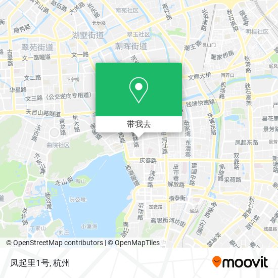 凤起里1号地图