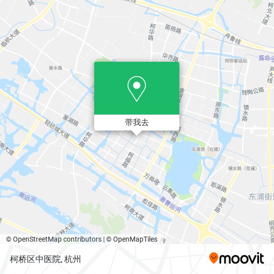 柯桥区中医院地图