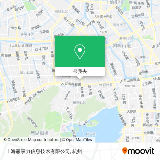 上海赢享力信息技术有限公司地图