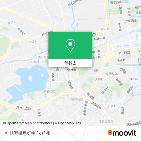 柠萌逻辑思维中心地图